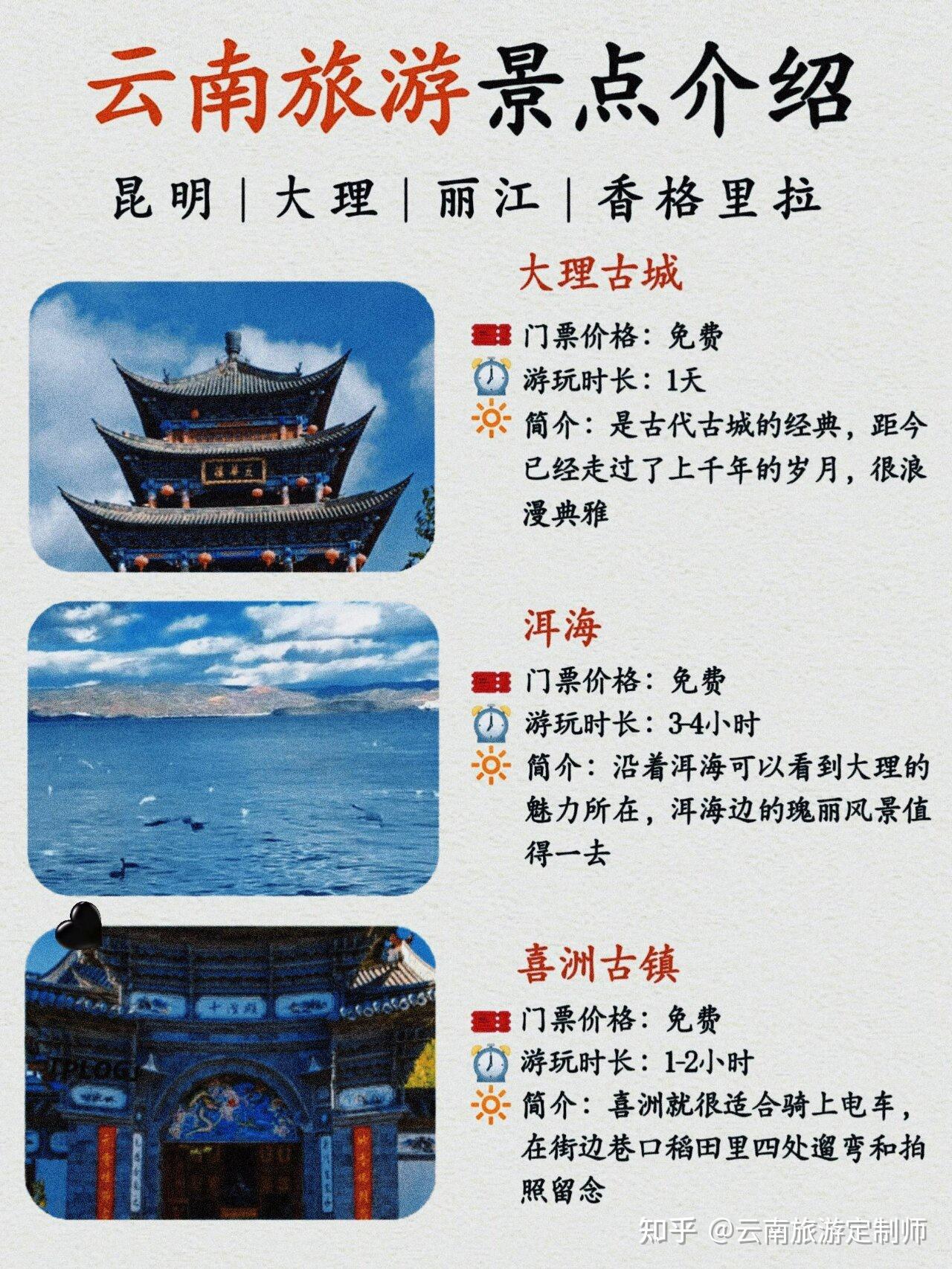 广州飞云南七天六晚自由行 这份预算清单帮你精打细算