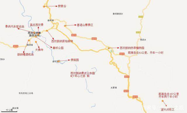 西双版纳骑游指南：摩托三轮打卡必去景点